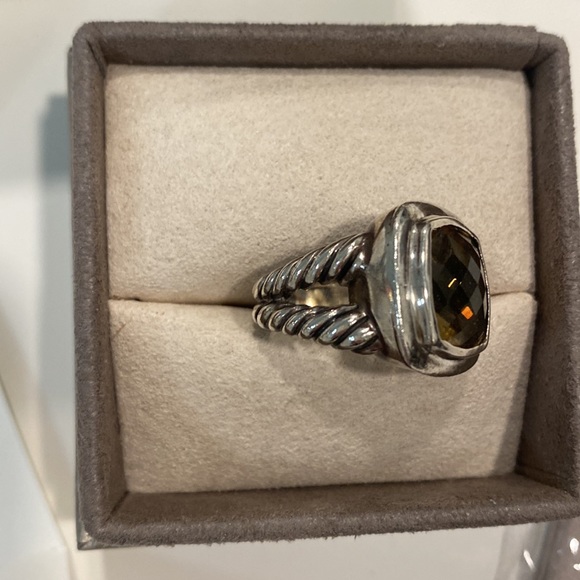 David Yurman Albion 11mm Lemon Citrine ring - Picture 7 of 8